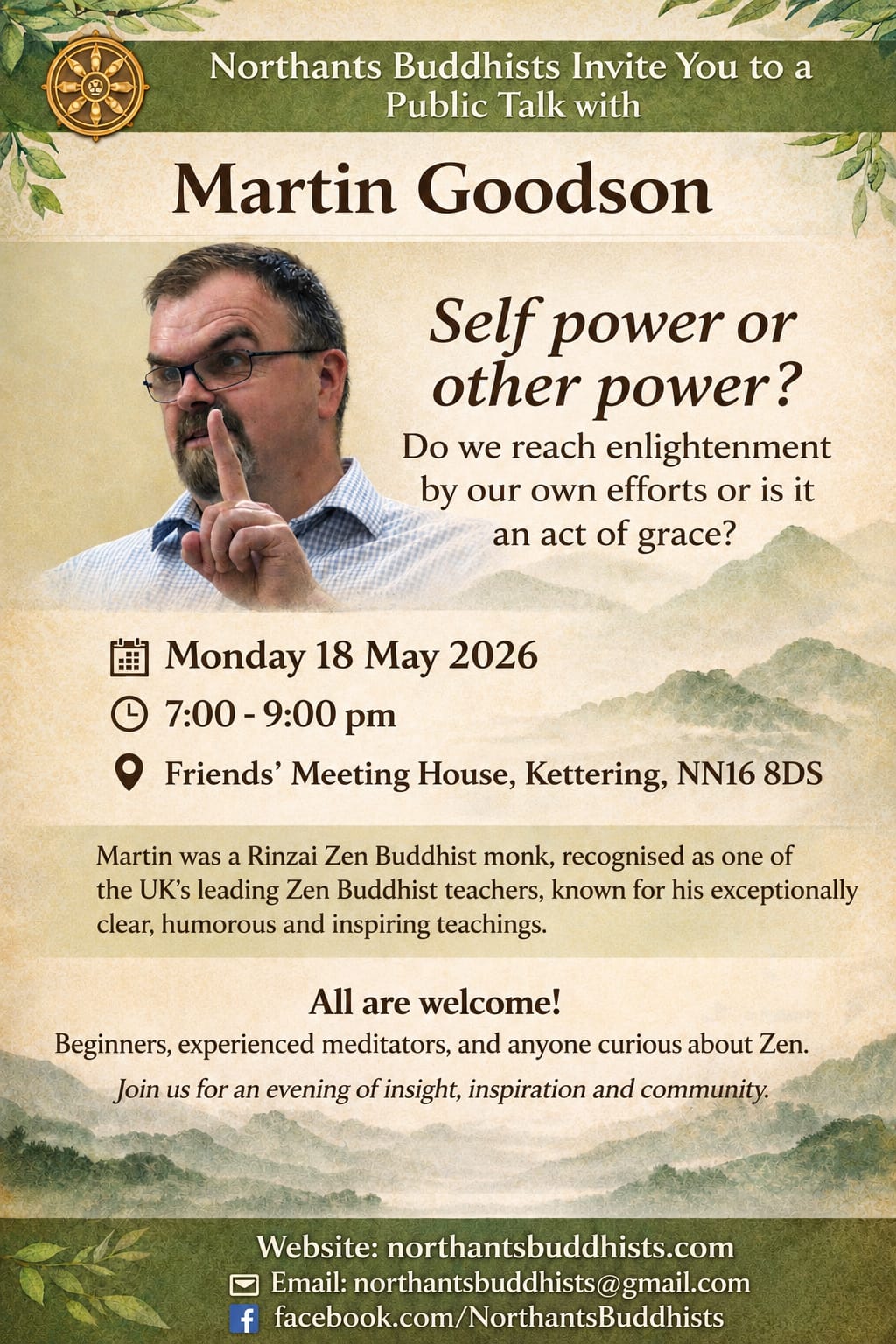 Read more about the article Visiting Teacher Martin Goodson – Monday 18th May 2026